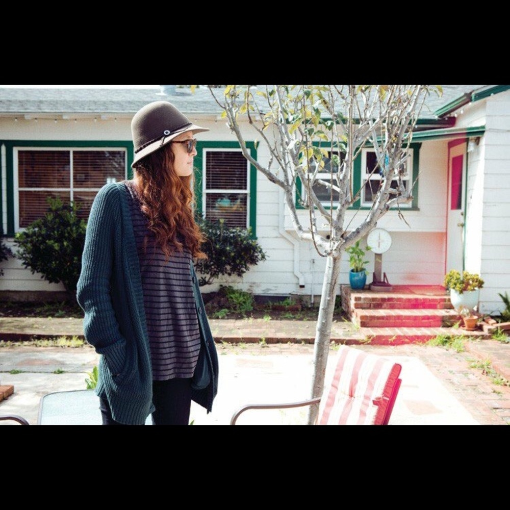 Brixton short brim fedora style hat